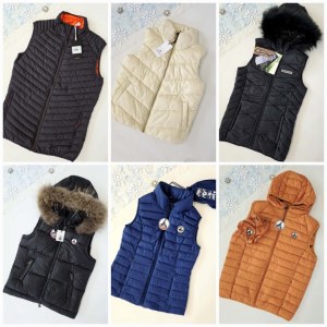 050117 Mix de gilets de marque
