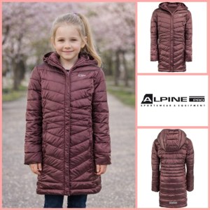 050210 Manteau matelassé pour filles Alpine Pro