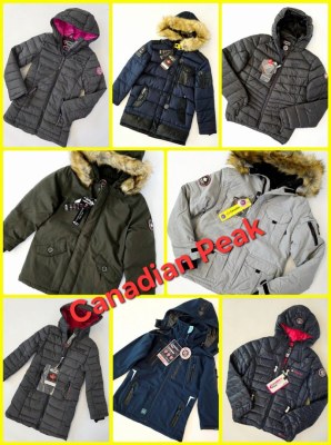 050173 Vestes pour enfants et adolescents Canadian Peak