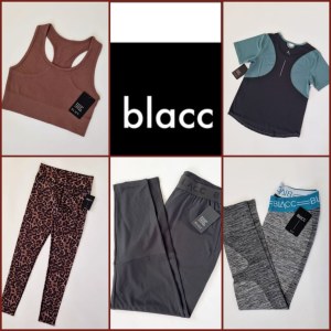 020257 Mix de vêtements de sport pour femmes BLACC
