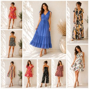 020287 Mix de robes d’été femme +