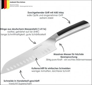 Destockage Lot de couteaux Makami - Offre Spéciale pour Export vers le Maroc