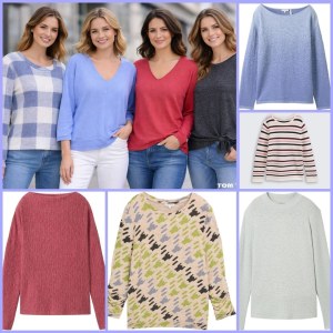 020273 Mix de pulls légers femme Tom Tailor
