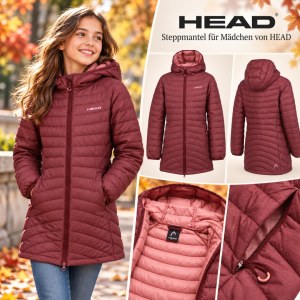 050230 Manteau matelassé pour filles HEAD