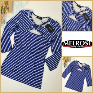020227 T-shirt Femme manches 3/4 Melrose