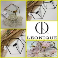 080091 Set de bougeoirs muraux Leonique