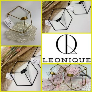 080091 Set de bougeoirs muraux Leonique