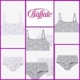 040068 Ensembles de sous-vêtements pour filles et adolescentes Buffalo