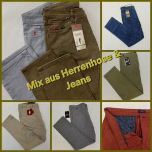 010094 Mix de pantalons et jeans pour hommes
