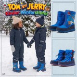 060154 Bottes d'hiver pour enfants Tom and Jerry