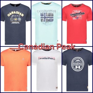 010106 Mix de T-shirts homme Canadian Peak