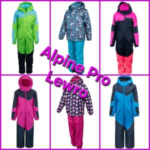 050182 Vêtements d’hiver pour enfants et adolescents Alpine Pro et Lewro