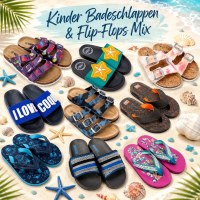 060148 Mix de claquettes et tongs enfant