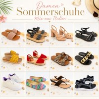 060130 Mix de chaussures d’été femme en provenance d’Italie