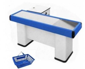 Comptoir caisse + Paniers