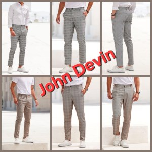 010069 Pantalon pour homme John Devin