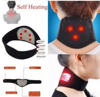 Ceinture de cou en Tourmaline, thérapie magnétique autochauffante, attelle de cou