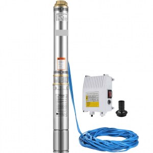 2.2kw Max.14000l/h Pompe à Eau De Puits Profond