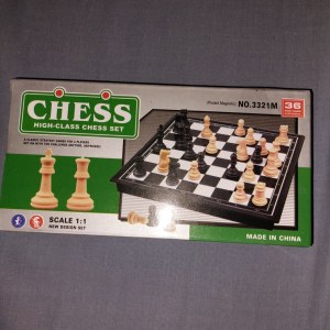 Jeu Echec 20x20cm voyage poche pliable