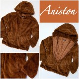 050164 Manteau léger à capuche femme Aniston
