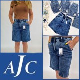 020240 Short bermuda en jean pour femmes AJC