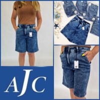 020240 Short bermuda en jean pour femmes AJC
