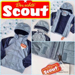 050085 Veste déperlante pour garçons par Scout