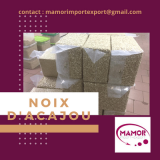 Noix d'acajou d'écortique