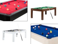 Table convertible en Billard 213 x 120 avec accessoires