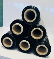 FILM ETIRABLE A PALETTE NOIR 300M / 500 MM 17 MICRONS 2,4 KG