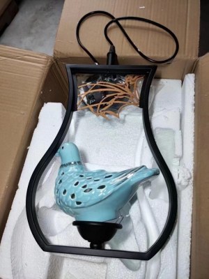 Asian / Pendant Light Fixtures / Ceiling Light bird /Asiatique / Luminaires suspendus...