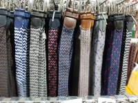 Ceinture homme femme tressée élastique sans trou au choix ou plusieurs