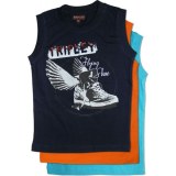 Débardeur garçon imprimé 2/6 ans