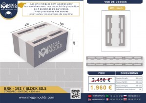 MOULE À PARPAING – HOURDIS – PARPAING CHEMINÉE