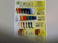 Destocage des vêtements de football