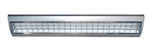 Réglette en aluminium extrude 2x28w T5 avec ballast electronique sans lampe