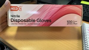 GRAND DESTOCKAGE Gants Nitrile Noir Taille XL