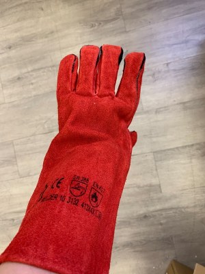 DESTOCKAGE gants rouge épais