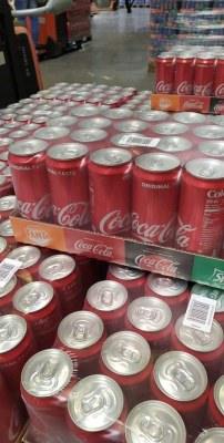 Cocaa cola (gamme complete de parfums) 330ml can slim