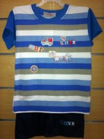 ENSEMBLE ENFANT TSHIRT RAYURE
