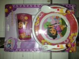 SERVICE MELAMINE 4 PIECES DORA