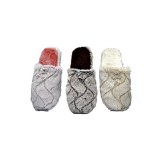 Chaussons femme fourrés taille 36-41 3 coloris