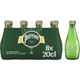 EAU GAZEUSE PERRIER 8x20CL BOUTEILLE EN VERRE