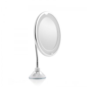 SHOP-STORY - MIZOOM : Miroir Grossissant x5 à LED avec Bras Flexible