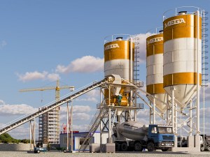 MEGA CENTRALE À BÉTON 150 m3 - MALAXEUR À BÉTON ‘TWINSHAFT’ - EXPÉDITION GRATUITE