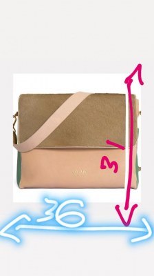 Sac bandoulière en cuir