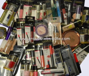 Destockage Lot maquillages de marque Blister Fr