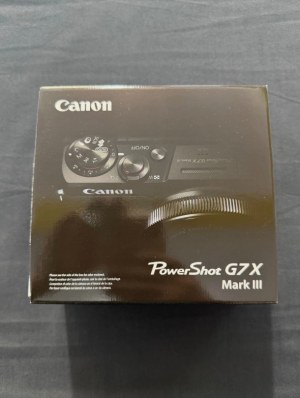 Canon PowerShot G7 X Mark III 20.1MP - Black