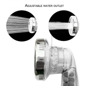 Lot Douchettes économie d'eau avec billes thermales