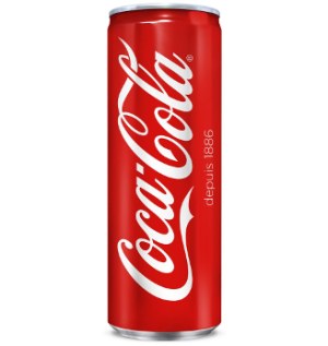 COCA-COLA Slim Can 33cl – Import EU – Pack de 24